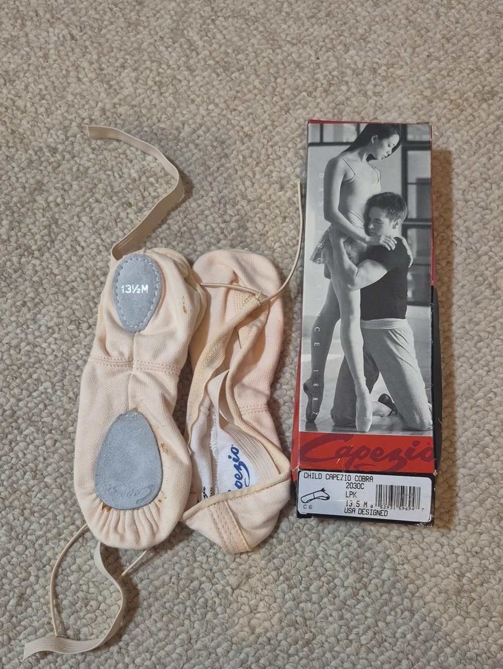 Capezio Childrens Cobra Ballet Shoe 13.5